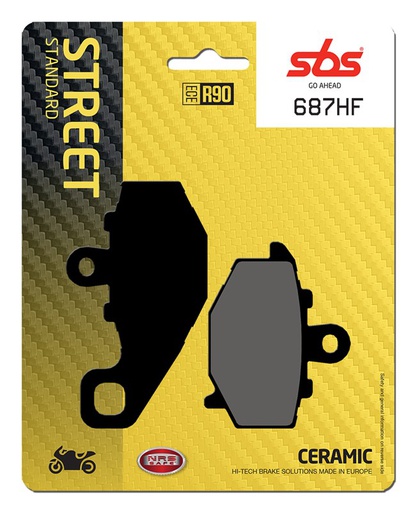 [SBS-687HF] SBS Brake Pad FA192 Ceramic