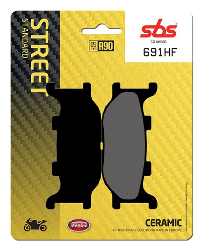 [SBS-691HF] SBS Brake Pad FA199 Ceramic