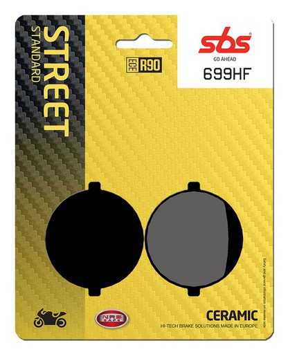 [SBS-699HF] SBS Brake Pad FA198 Ceramic