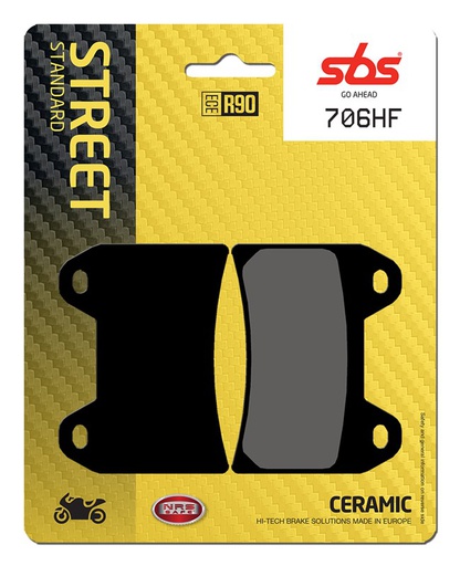 [SBS-706HF] SBS Brake Pad FA244 Ceramic
