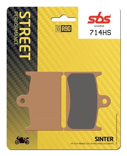 [SBS-714HS] SBS Brake Pad FA145 Street Sinter Front