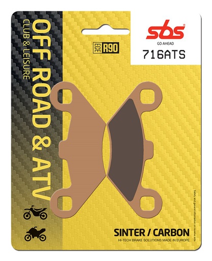 [SBS-716ATS] SBS Brake Pad FA650 ATV Sinter