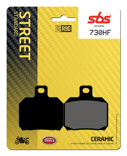 [SBS-730HF] SBS Brake Pad FA266 Ceramic