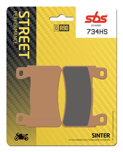 [SBS-734HS] SBS Brake Pad FA296 Street Sinter Front