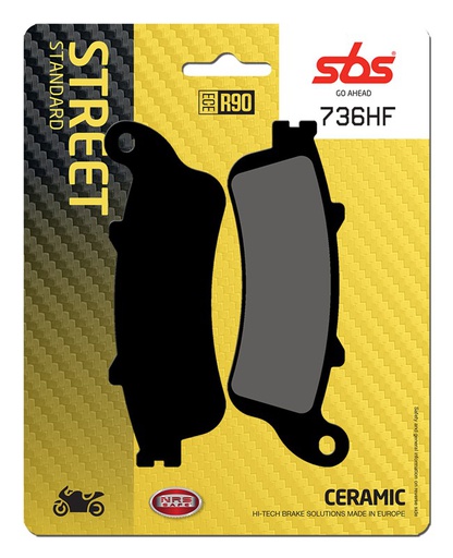 [SBS-736HF] SBS Brake Pad FA261 Ceramic