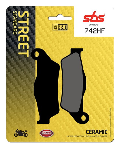 [SBS-742HF] SBS Brake Pad FA363 Ceramic