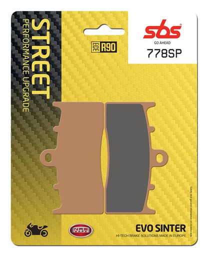 [SBS-778SP] SBS Brake Pad FA613 Street Evo Sinter Front