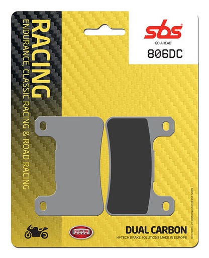 [SBS-806DC] SBS Brake Pad FA379 Racing Dual Carbon Front