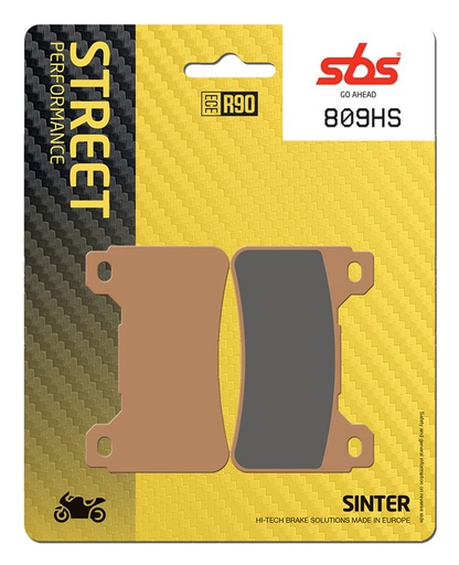 [SBS-809HS] SBS Brake Pad FA390 Street Sinter Front