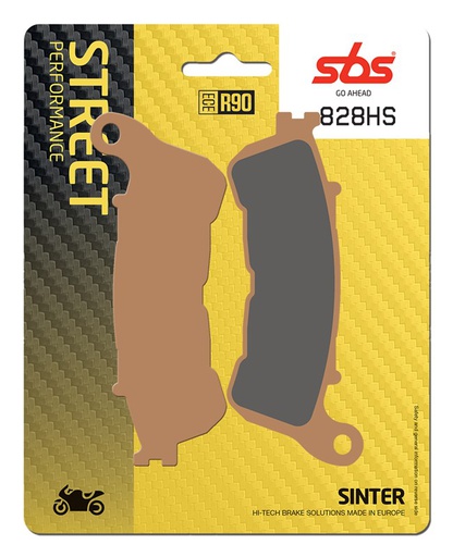 [SBS-828HS] SBS Brake Pad FA388 Street Sinter Front