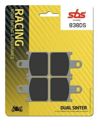 [SBS-838DS] SBS Brake Pad FA417/4 Racing Dual Sinter