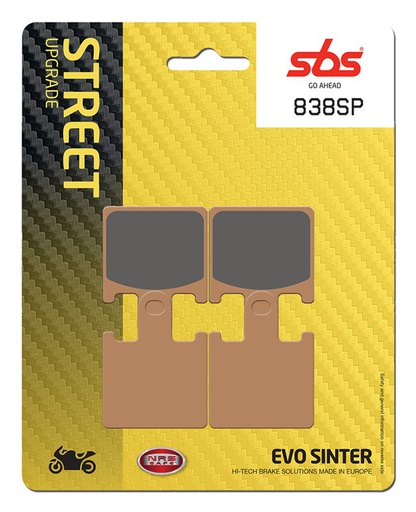 [SBS-838SP] SBS Brake Pad FA417 Street Evo Sinter Front
