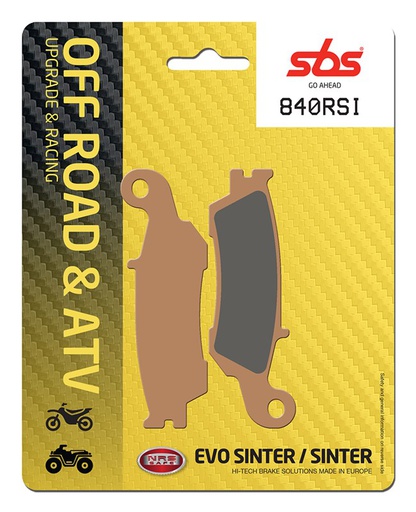 [SBS-840RSI] SBS Brake Pad FA450 Offroad Race Sinter