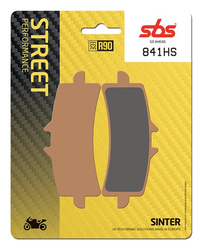 [SBS-841HS] SBS Brake Pad FA447 Street Sinter Front