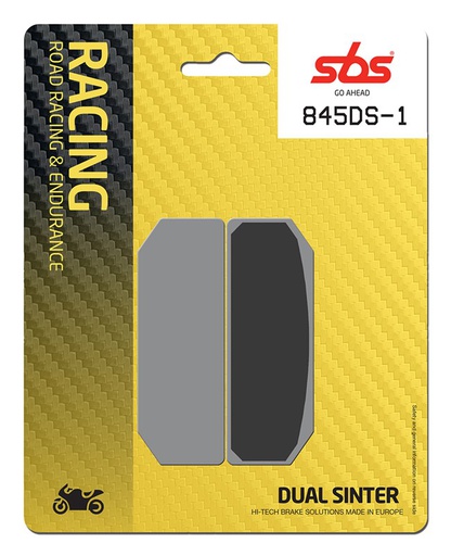 [SBS-845DS-1] SBS Brake Pad 845DS1 Racing Dual Sinter