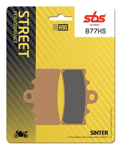 [SBS-877HS] SBS Brake Pad FA606 Street Sinter Front