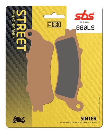 [SBS-880LS] SBS Brake Pad FA261/2 Street Sinter Rear
