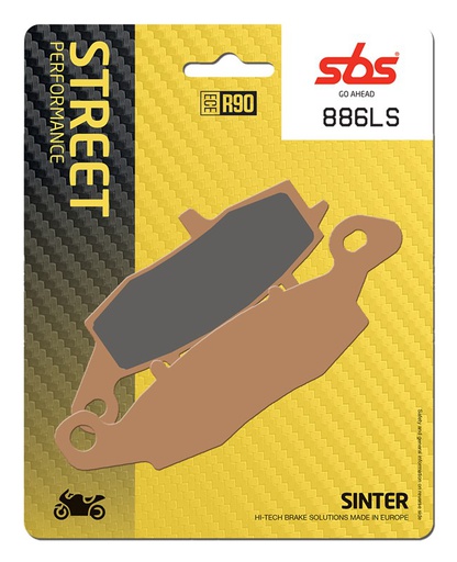 [SBS-886LS] SBS Brake Pad FA231/2 Street Sinter Rear