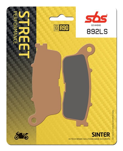 [SBS-892LS] SBS Brake Pad FA636 Street Sinter Rear