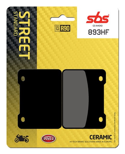 [SBS-893HF] SBS Brake Pad FA627 Ceramic