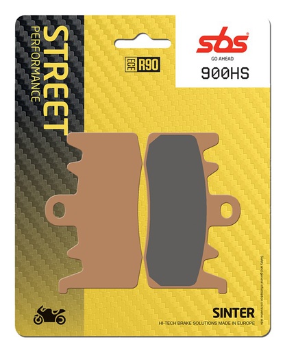 [SBS-900HS] SBS Brake Pad FA630 Street Sinter Front