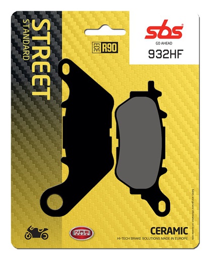 [SBS-932HF] SBS Brake Pad FA662 Ceramic