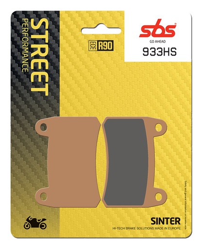 [SBS-933HS] SBS Brake Pad FA658 Street Sinter Front