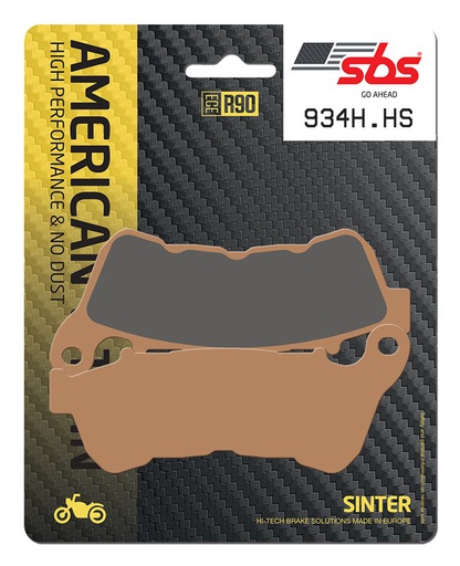 [SBS-934HHS] SBS Brake Pad FA640 American / V-Twin Sinter Front