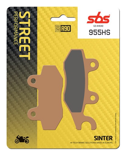 [SBS-955HS] SBS Brake Pad 955HS Street Sinter Front