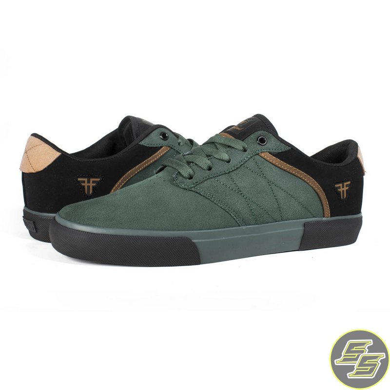 Fallen Shoe Lace Up T-Guns Green/Black/Brown