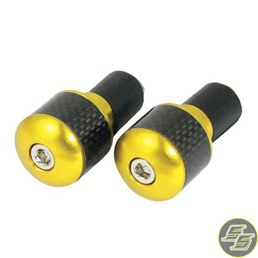 [BMA-A-BE007-GD] BMA Bar Ends Carbon/Gold