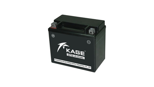 [KAG-GX12-BS] Kage Motorcycle Battery Acid GX12-BS