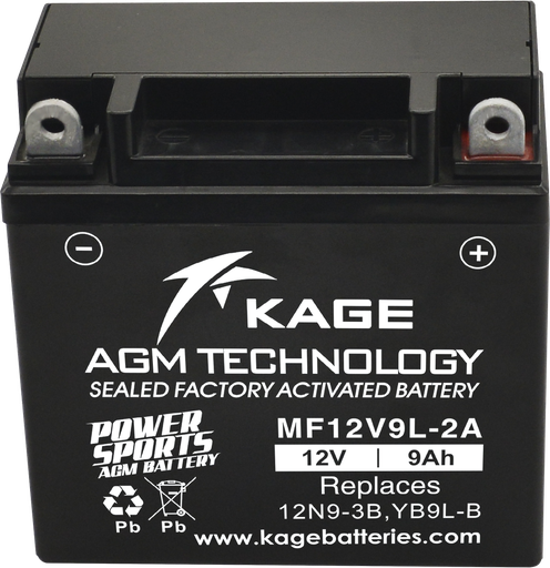 [KAG-MF12V9L-2A] Kage Motorcycle Battery MF12V9L-2A