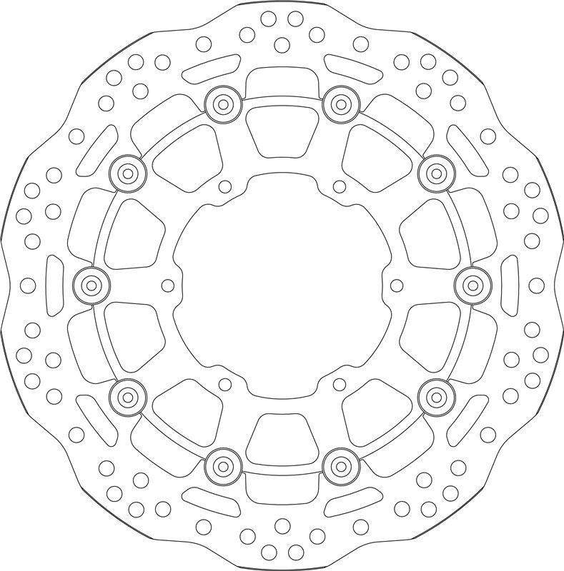 SBS Brake Disc Front Upgrade 6038A