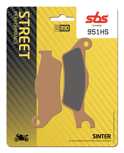 [SBS-951HS] SBS Brake Pad 951HS Street Sinter Front