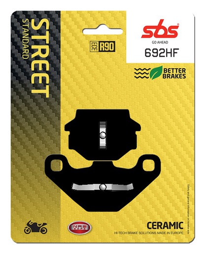 [SBS-692HF] SBS Brake Pad FA251 Ceramic