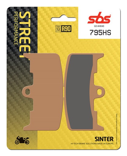 [SBS-795HS] SBS Brake Pad FA345 Street Sinter Front