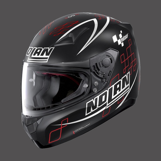 [NOL-MOTOGP-89] Nolan Full Face Helmet MotoGP 89 Flat Black