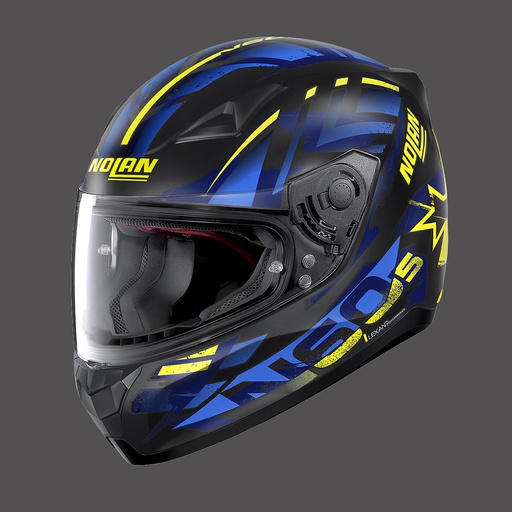 [NOL-SECUTOR-72] Nolan Full Face Helmet Secutor 72 Flat Black/Yellow/Blue