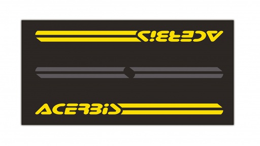 [ACE-0021696-318] Acerbis Moto Carpet Black/Yellow