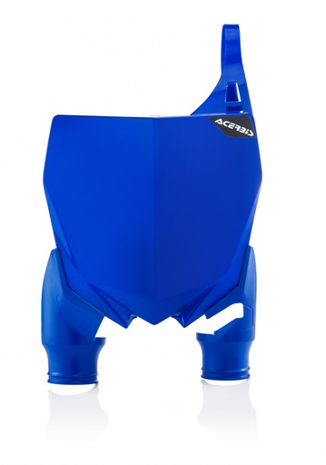 [ACE-0022298-040] Acerbis Front Number Plate Raptor Yamaha YZ| 125-450 '05-21 Blue