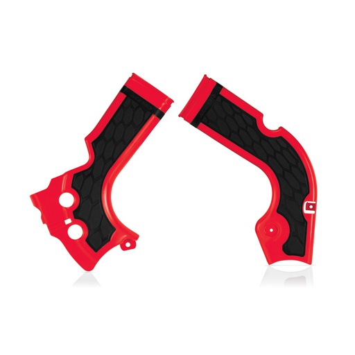 [ACE-0017573-110] Acerbis X-Grip Frame Protector Honda CRF 250|450 '13-17 Red