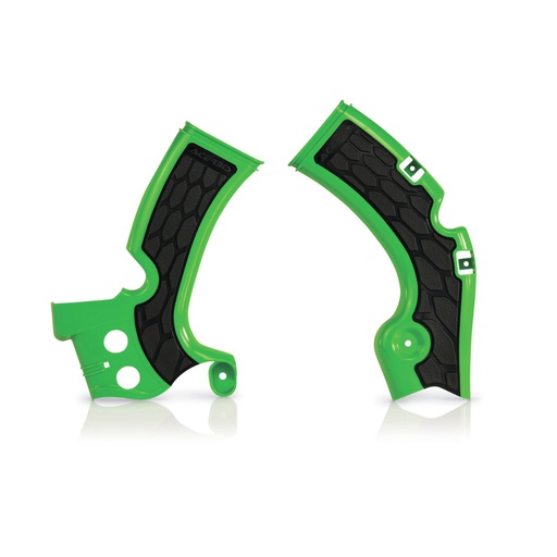 [ACE-0017814-130] Acerbis X-Grip Frame Protector Kawasaki KX 450F '09-18 Green