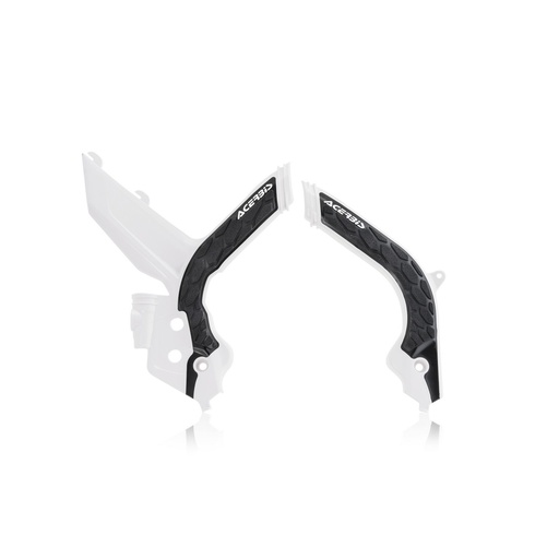 [ACE-0024009-237] Acerbis X-Grip Frame Protector KTM EXC|XCW '20-23 White/Black