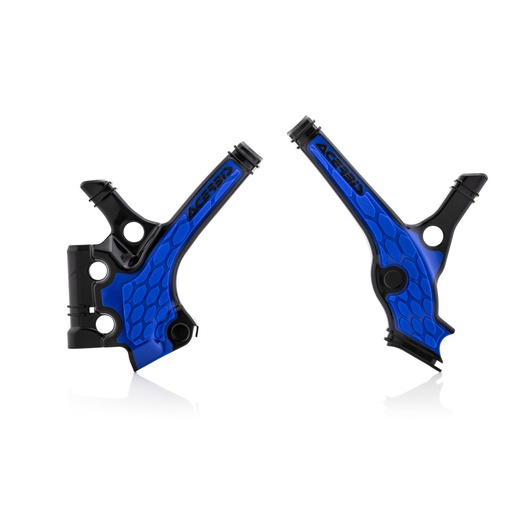 [ACE-0023677-316] Acerbis X-Grip Frame Protector Yamaha YZ85 '19-21 Black/Blue