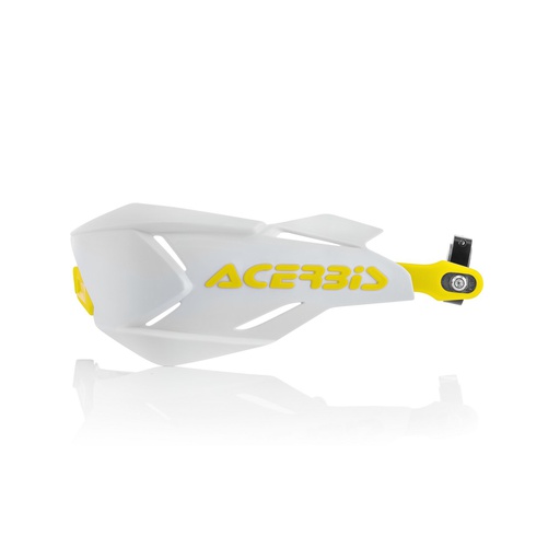 [ACE-0022397-234] Acerbis X-Factory Hand Guards White/Yellow