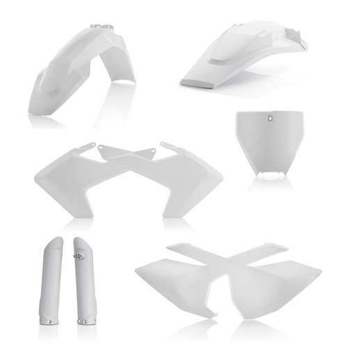[ACE-0021831-030] Acerbis Plastics Kit Husqvarna FC|TC '16-18 White