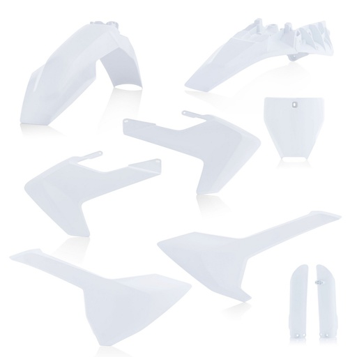 [ACE-0023597-031] Acerbis Plastics Kit Husqvarna TC85 '18-21 White 2