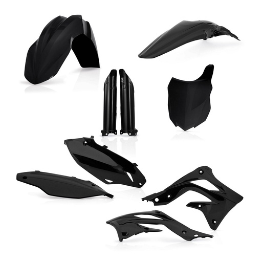 [ACE-0016877-090] Acerbis Plastics Kit Kawasaki KX 450F '13-15 Black