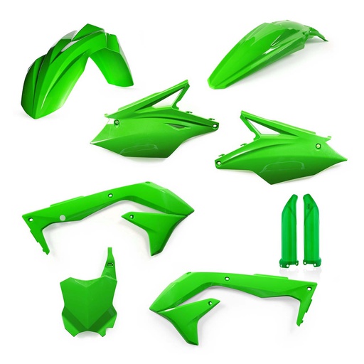 [ACE-0021843-130] Acerbis Plastics Kit Kawasaki KX450F '16-17 Green